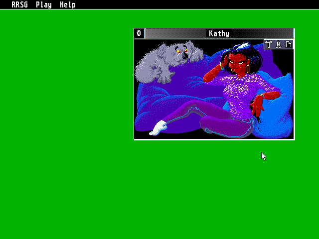 Rosemary Racoon's Strip Game [Falcon030] [TT030] atari screenshot